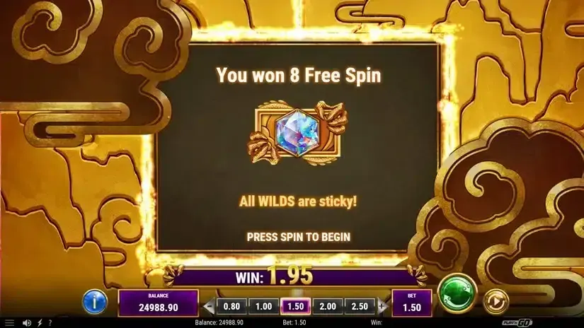 Legacy of Gems Blitzways slot screenshot 3