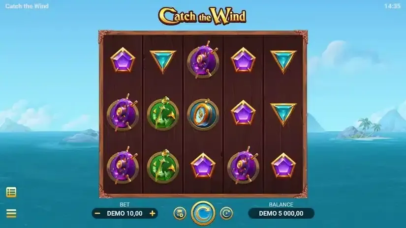 Catch the Wind slot screenshot 1