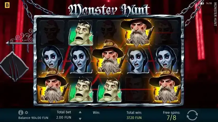 Monster Hunt slot screenshot 5