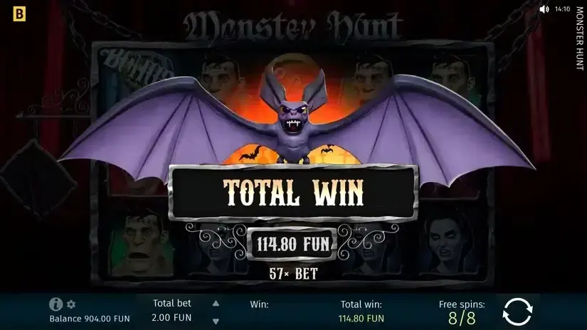Monster Hunt slot screenshot 6