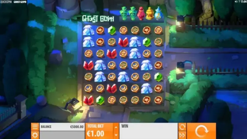 Ghost Glyph slot screenshot 