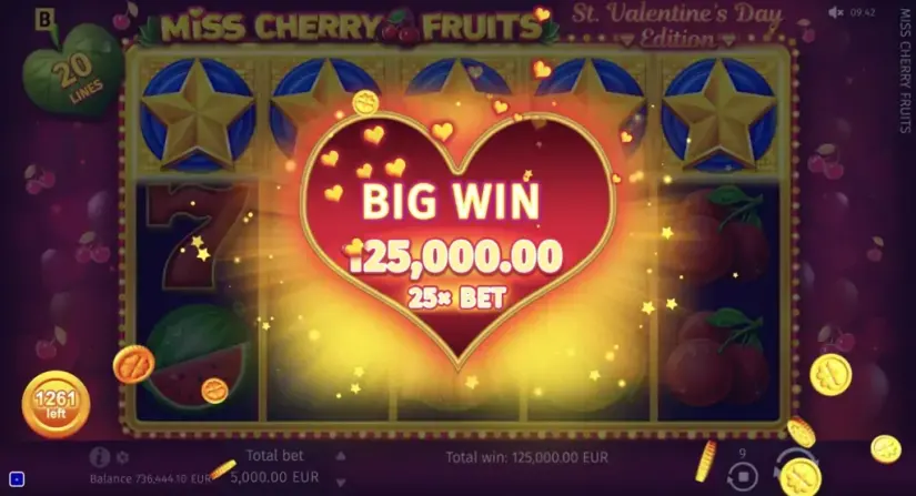Miss Cherry Fruits slot screenshot 10