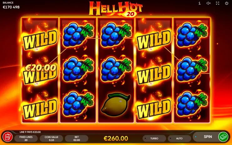 Hell Hot 20 slot screenshot 10