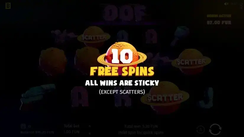 OOF The Goldmine Planet slot screenshot 3