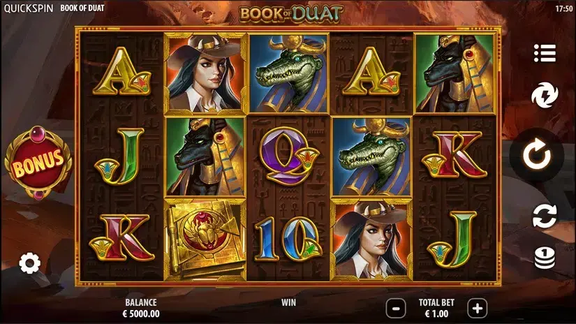 Book of Duat slot screenshot 