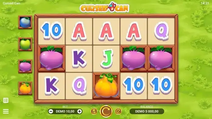 Cursed Can slot screenshot 1