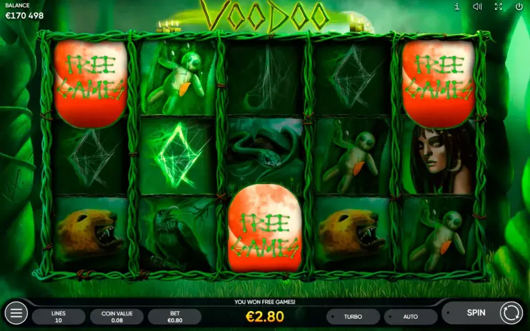 Voodoo slot screenshot 10