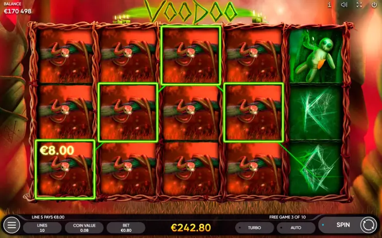 Voodoo slot screenshot 6