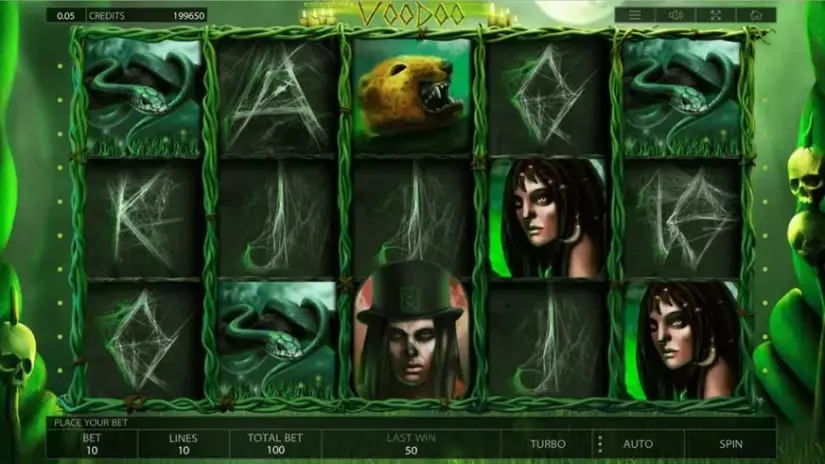 Voodoo slot screenshot 