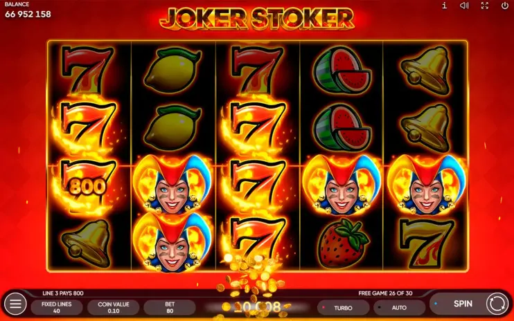 Joker Stoker slot screenshot 8