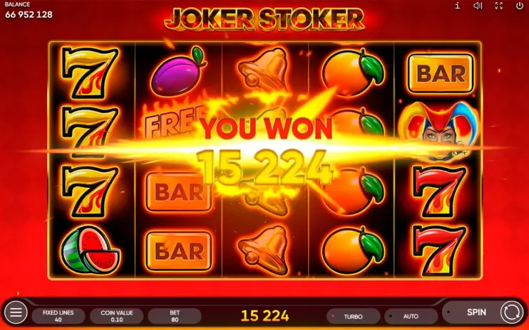 Joker Stoker slot screenshot 7
