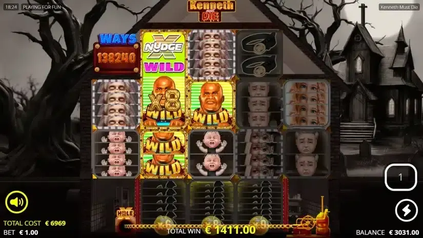 Kenneth Must Die slot screenshot 6