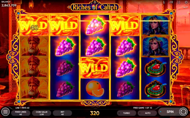 Riches of Caliph slot screenshot 7