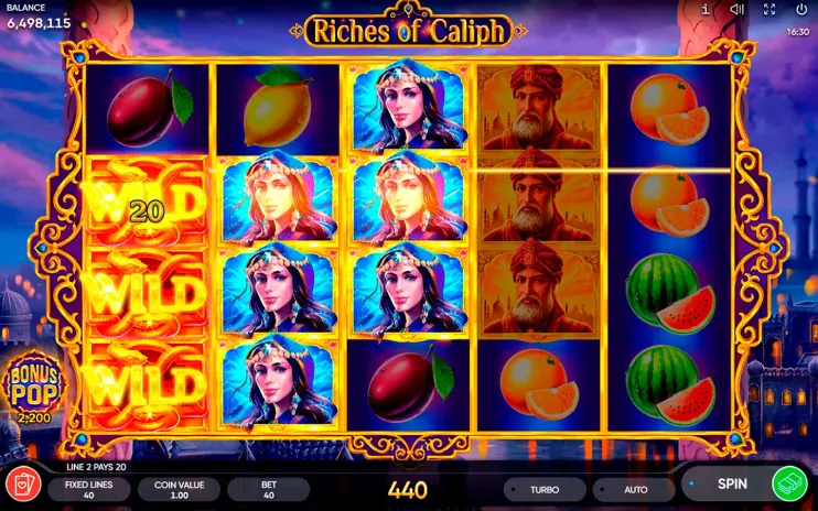 Riches of Caliph slot screenshot 9