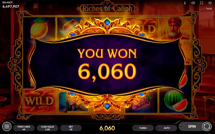 Riches of Caliph slot screenshot 6