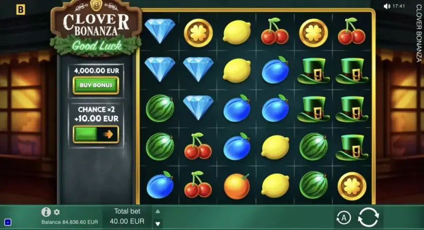 Clover Bonanza slot screenshot 9