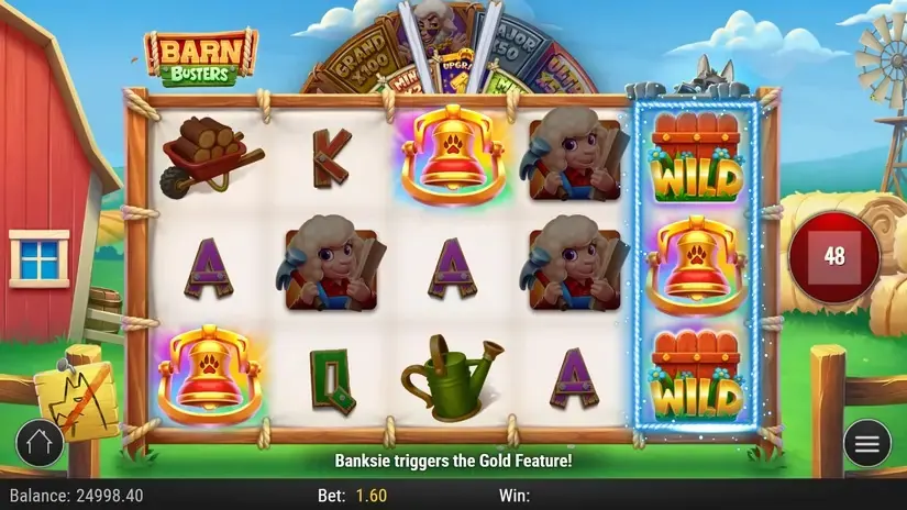 Barn Busters slot screenshot 3