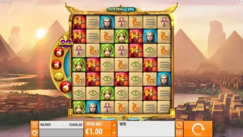 Golden Glyph slot screenshot 