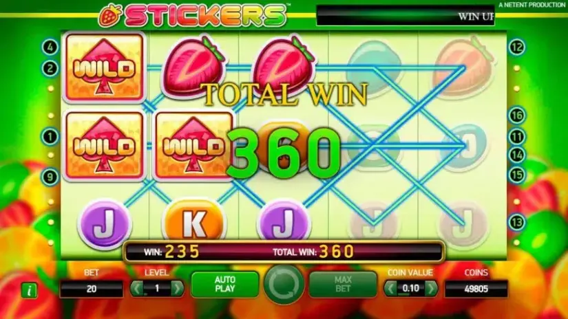 Stickers slot screenshot 3