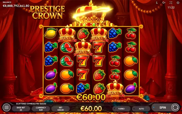 Prestige Crown slot screenshot 9