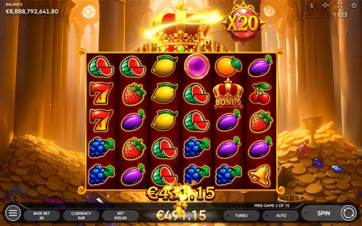 Prestige Crown slot screenshot 10