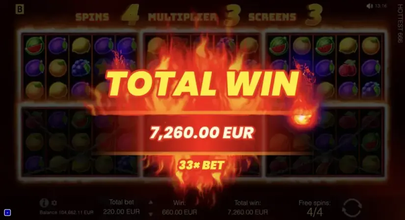 Hottest 666 slot screenshot 8