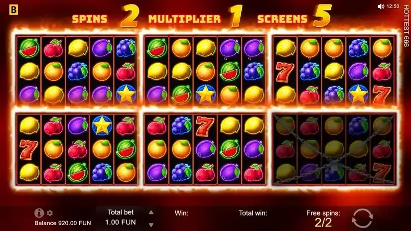 Hottest 666 slot screenshot 4