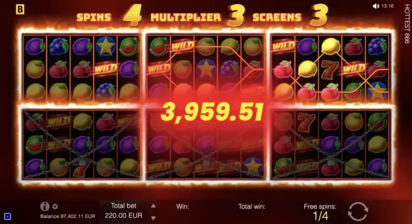 Hottest 666 slot screenshot 9