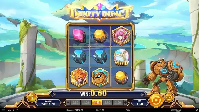 Trinity Impact slot screenshot 4