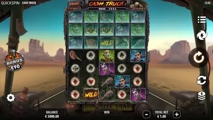 Cash Truck slot screenshot 