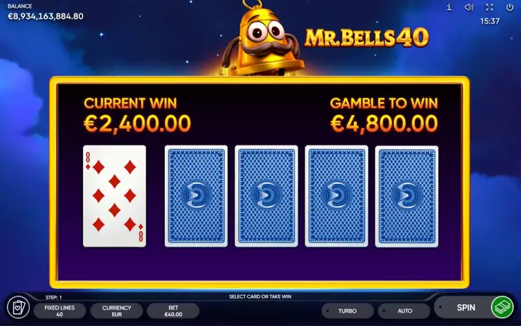 Mr. Bells 40 slot screenshot 8