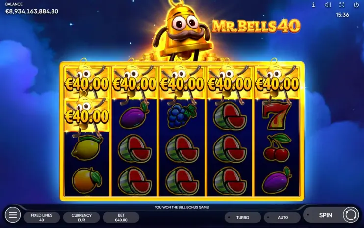 Mr. Bells 40 slot screenshot 7