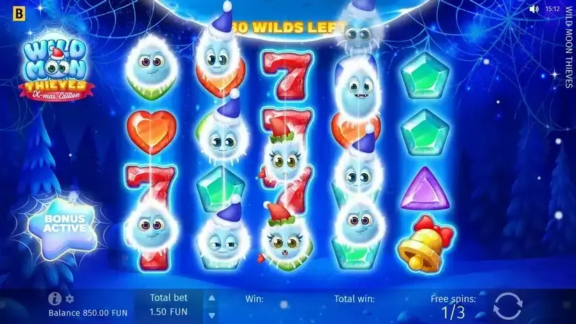 Wild Moon Thieves slot screenshot 5