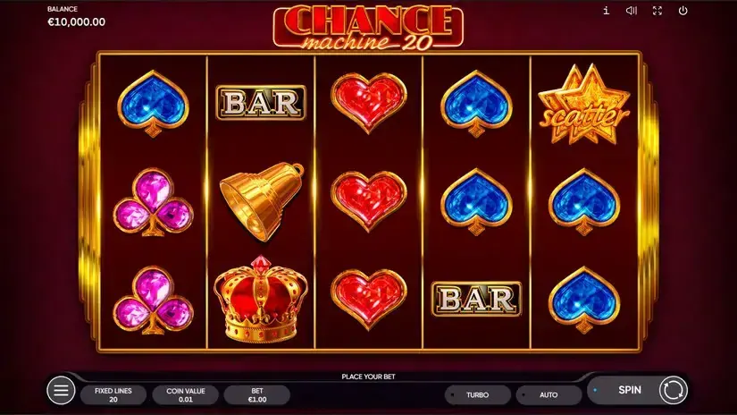 Chance Machine 20 slot screenshot 