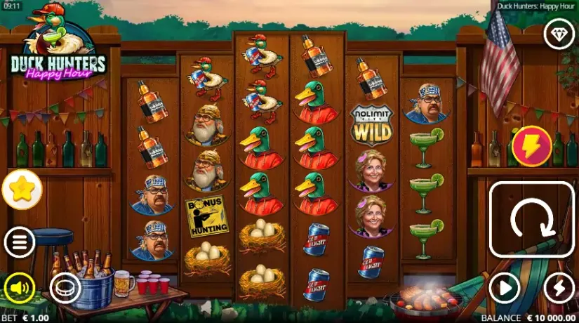 Duck Hunters Happy Hour slot screenshot 