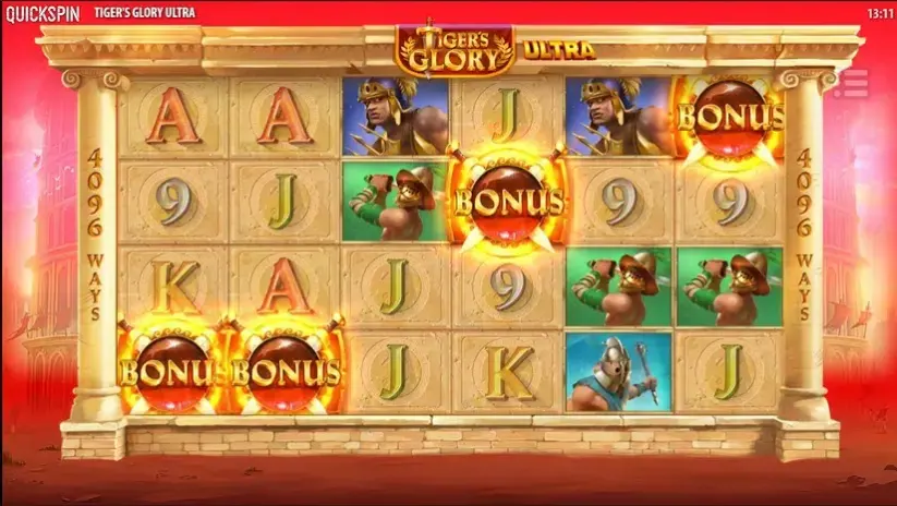 Tigers Glory Ultra slot screenshot 3
