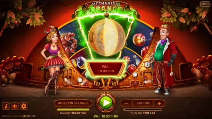 Mechanical Orange slot screenshot 3