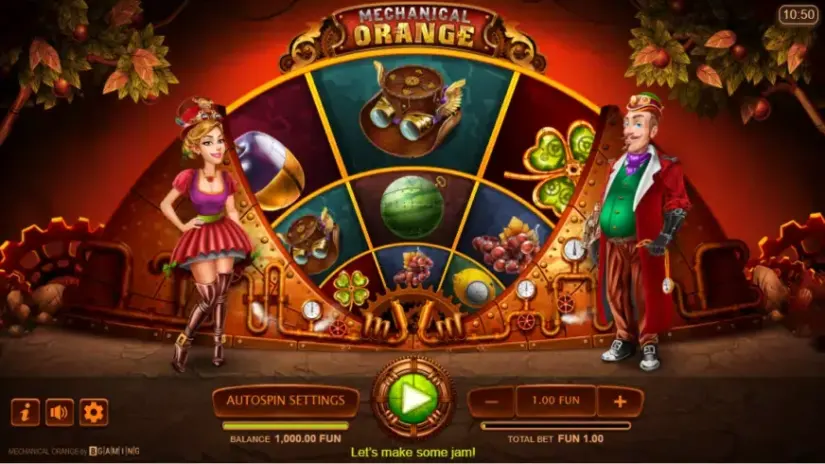 Mechanical Orange slot screenshot 