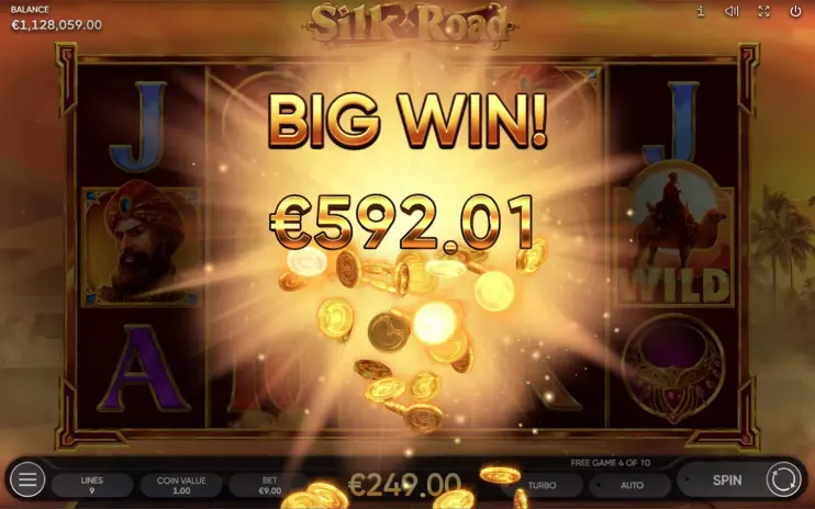 Silk Road slot screenshot 6