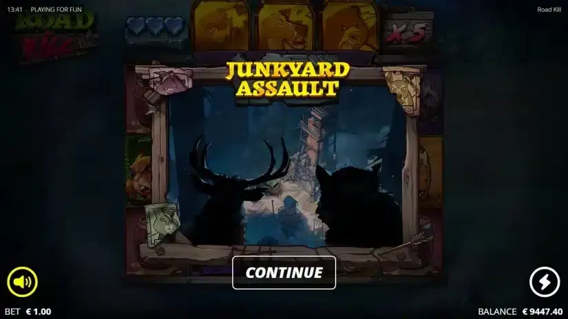 Roadkill slot screenshot 5