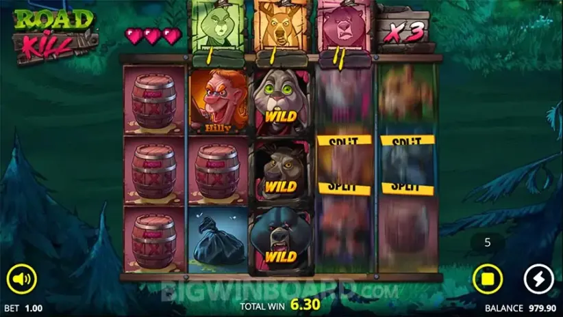 Roadkill slot screenshot 8