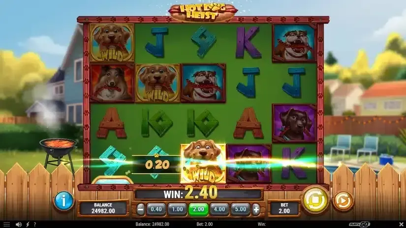 Hot Dog Heist slot screenshot 6