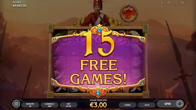 Janissaries slot screenshot 4