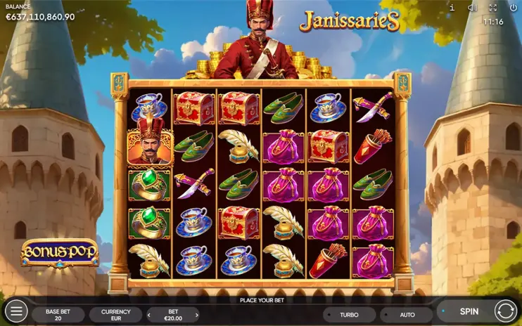 Janissaries slot screenshot 7