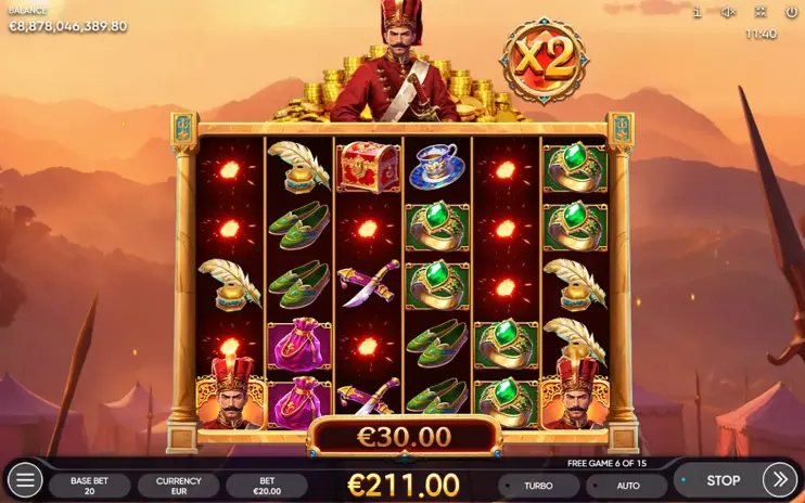 Janissaries slot screenshot 10
