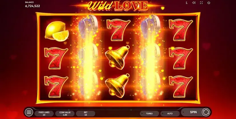 Wild Love slot screenshot 