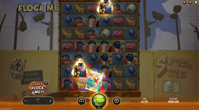 Flock Me slot screenshot 9