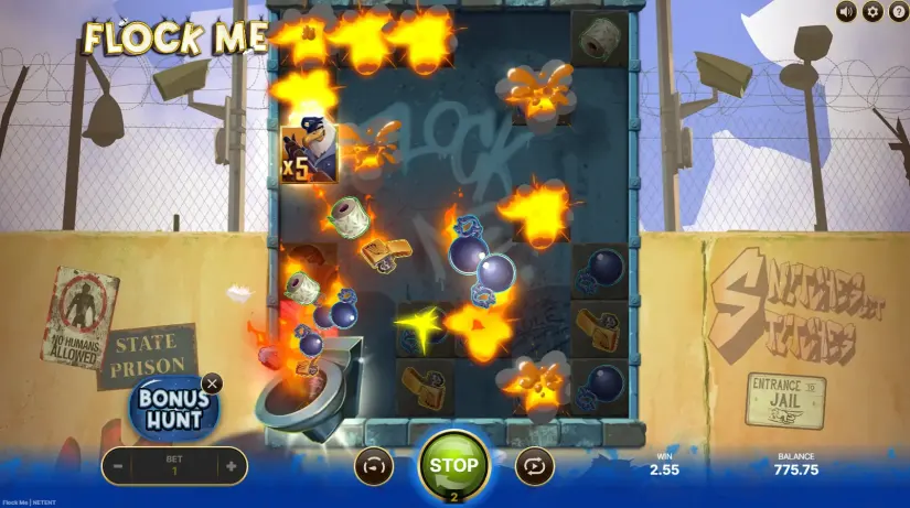 Flock Me slot screenshot 10