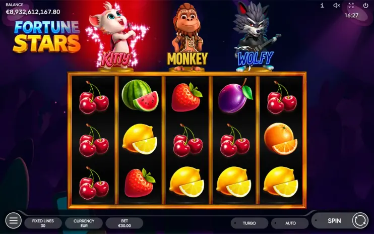 Fortune Stars slot screenshot 8