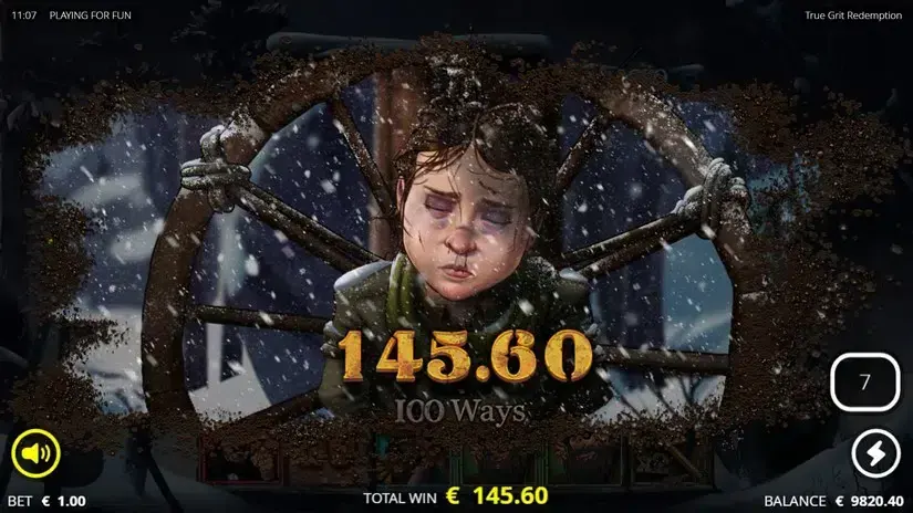 True Grit Redemption slot screenshot 6